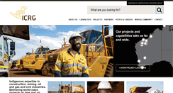 Desktop Screenshot of icrg.com.au